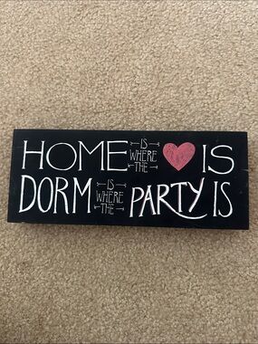 Kohl's Black Rectangular Serving Tray with Cutout Handles